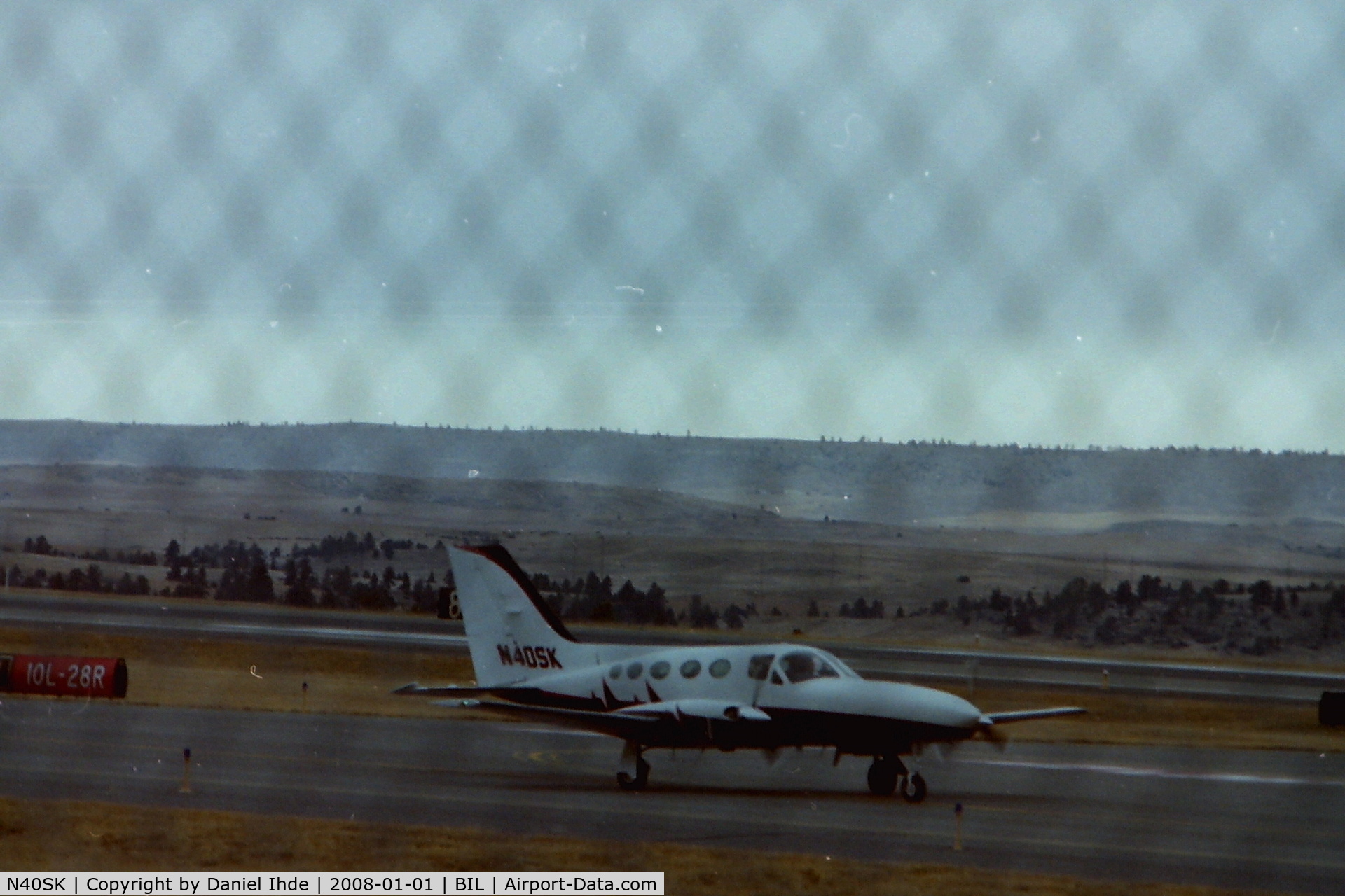 N40SK, 1979 Cessna 414A Chancellor C/N 414A0323, Cessna 414 @ BIL