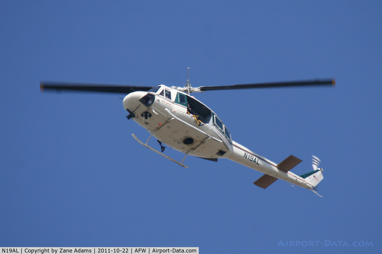 N19AL, 1974 Bell 205B C/N 30166, At the 2011 Alliance Airshow - Fort Worth, TX