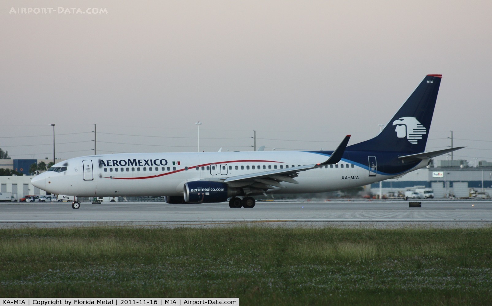 XA-MIA, 2007 Boeing 737-852 C/N 35119, Been flying since 2007, surprisingly no one had a pic of it yet.