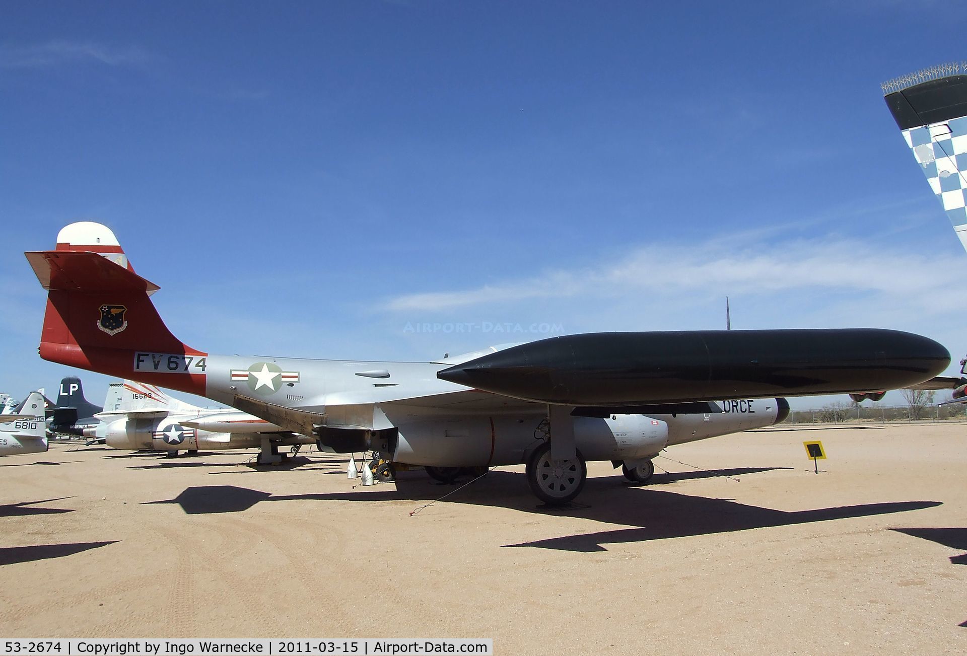 53-2674, Northrop F-89J Scorpion C/N 4805, Northrop F-89J Scorpion at the Pima Air & Space Museum, Tucson AZ