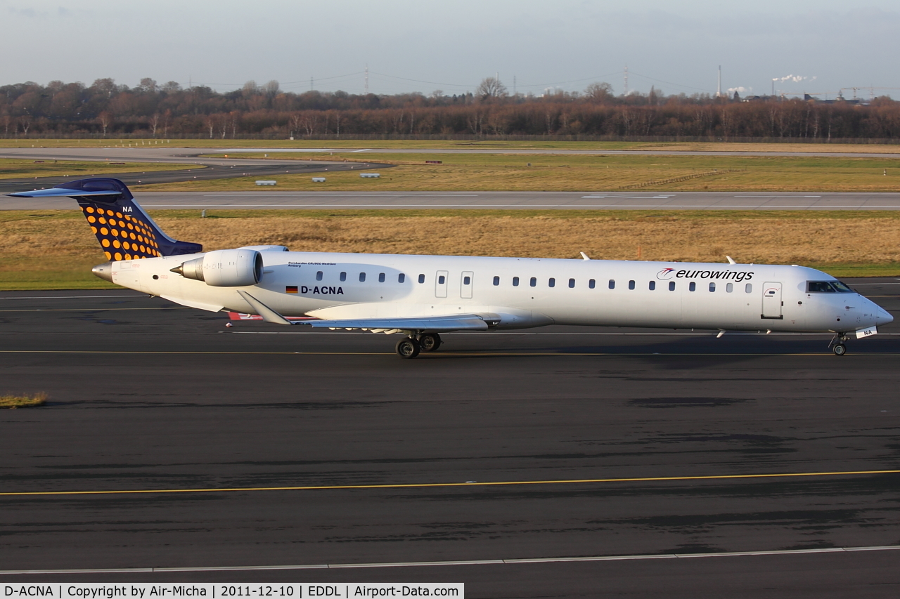 D-ACNA, 2009 Bombardier CRJ-900 NG (CL-600-2D24) C/N 15229, Eurowings