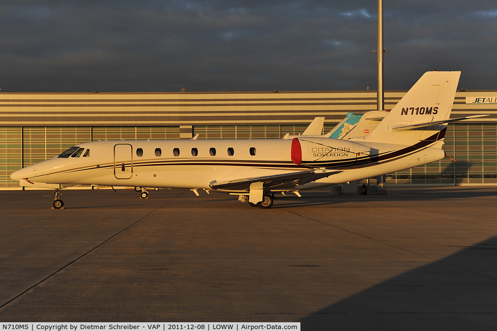 N710MS, 2007 Cessna 680 Citation Sovereign C/N 680-0162, Cessna 680