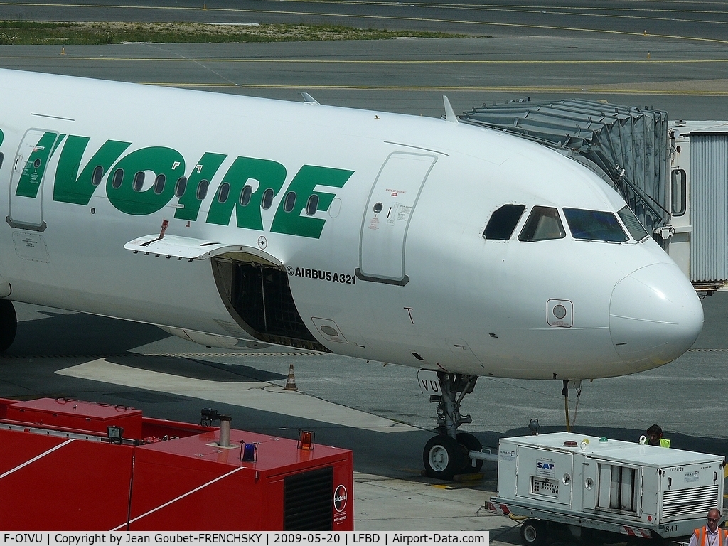 F-OIVU, 1999 Airbus A321-211 C/N 1017, AIR IVOIRE