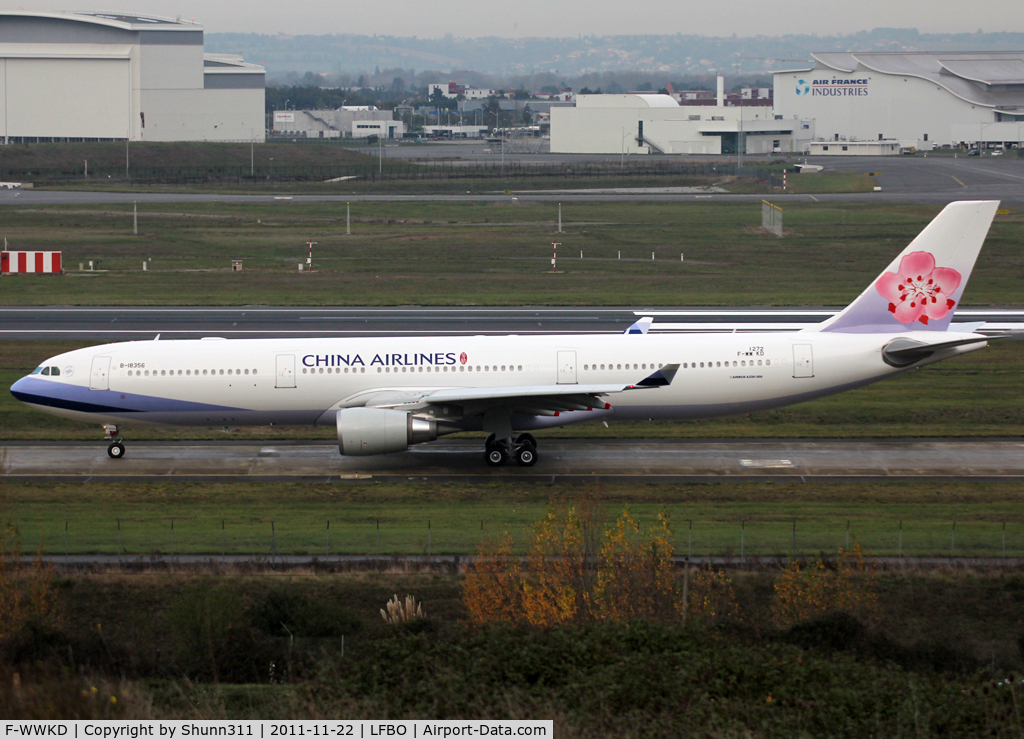 F-WWKD, 2011 Airbus A330-302 C/N 1272, C/n 1272 - To be B-18356