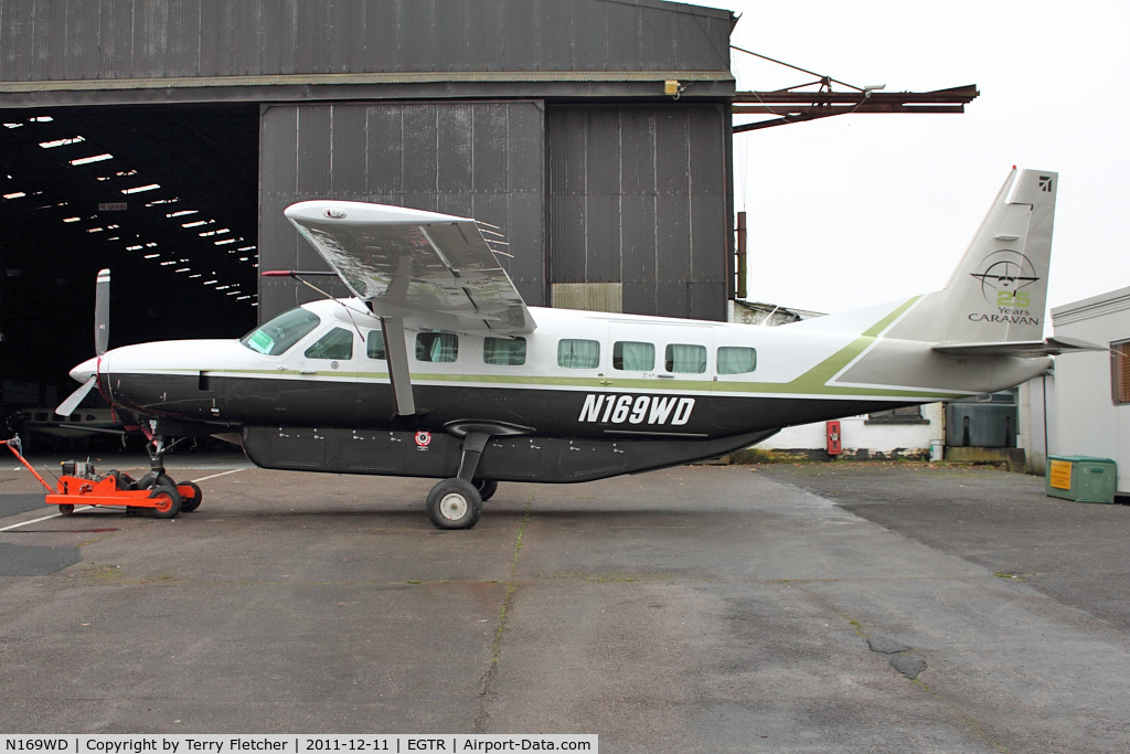 N169WD, Cessna 208B C/N 208B2167, Cessna 208B, c/n: 208B2167 based at Elstree