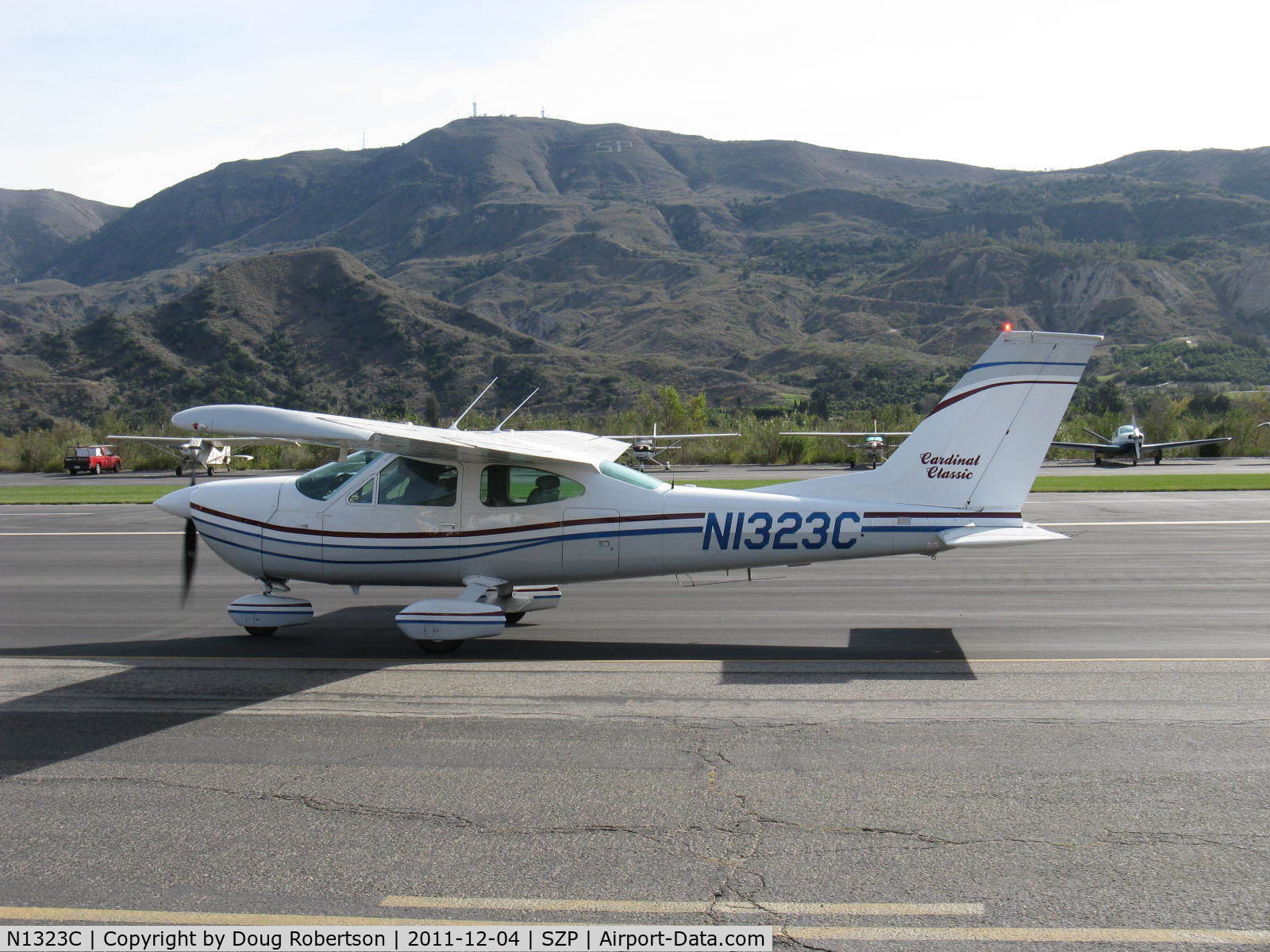 N1323C, 1977 Cessna 177B Cardinal C/N 17702702, 1977 Cessna 177B CARDINAL, Lycoming O&VO-360 180 Hp, taxi