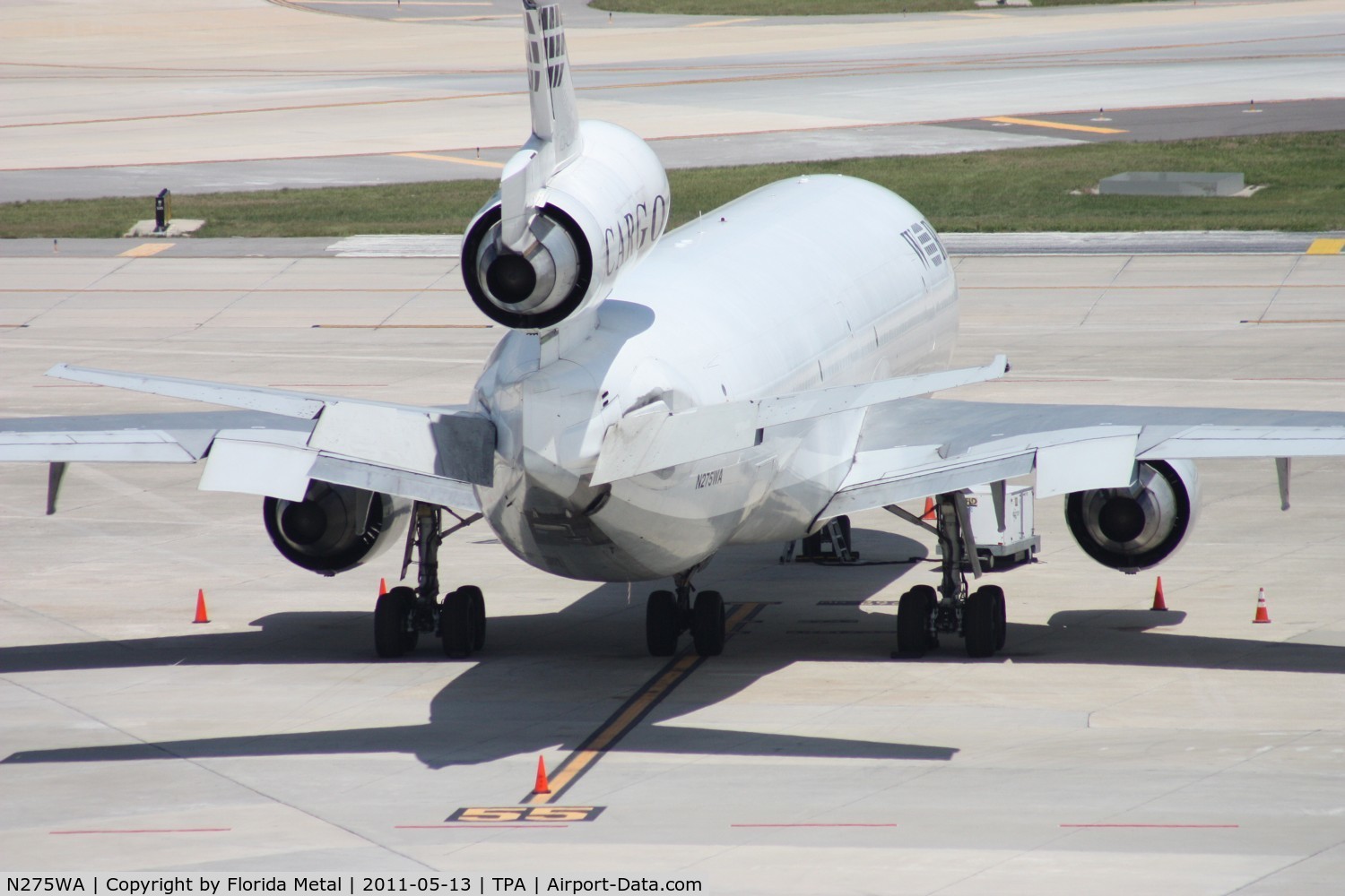 N275WA, 1995 McDonnell Douglas MD-11CF C/N 48631, World Cargo MD-11