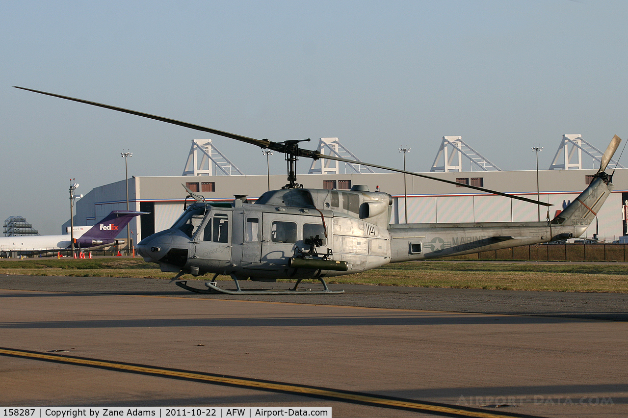 158287, Bell UH-1N Iroquois C/N 31628, At the 2011 Alliance Airshow - Fort Worth, TX