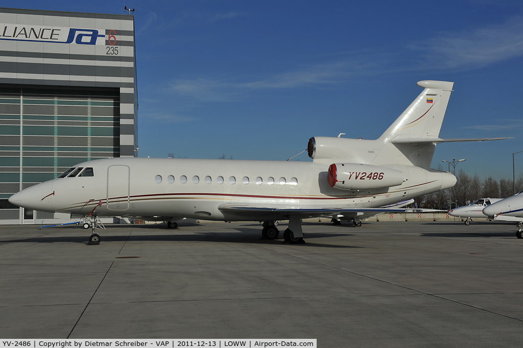 YV-2486, Dassault Falcon 900 C/N 197, Maraven Falcon 900