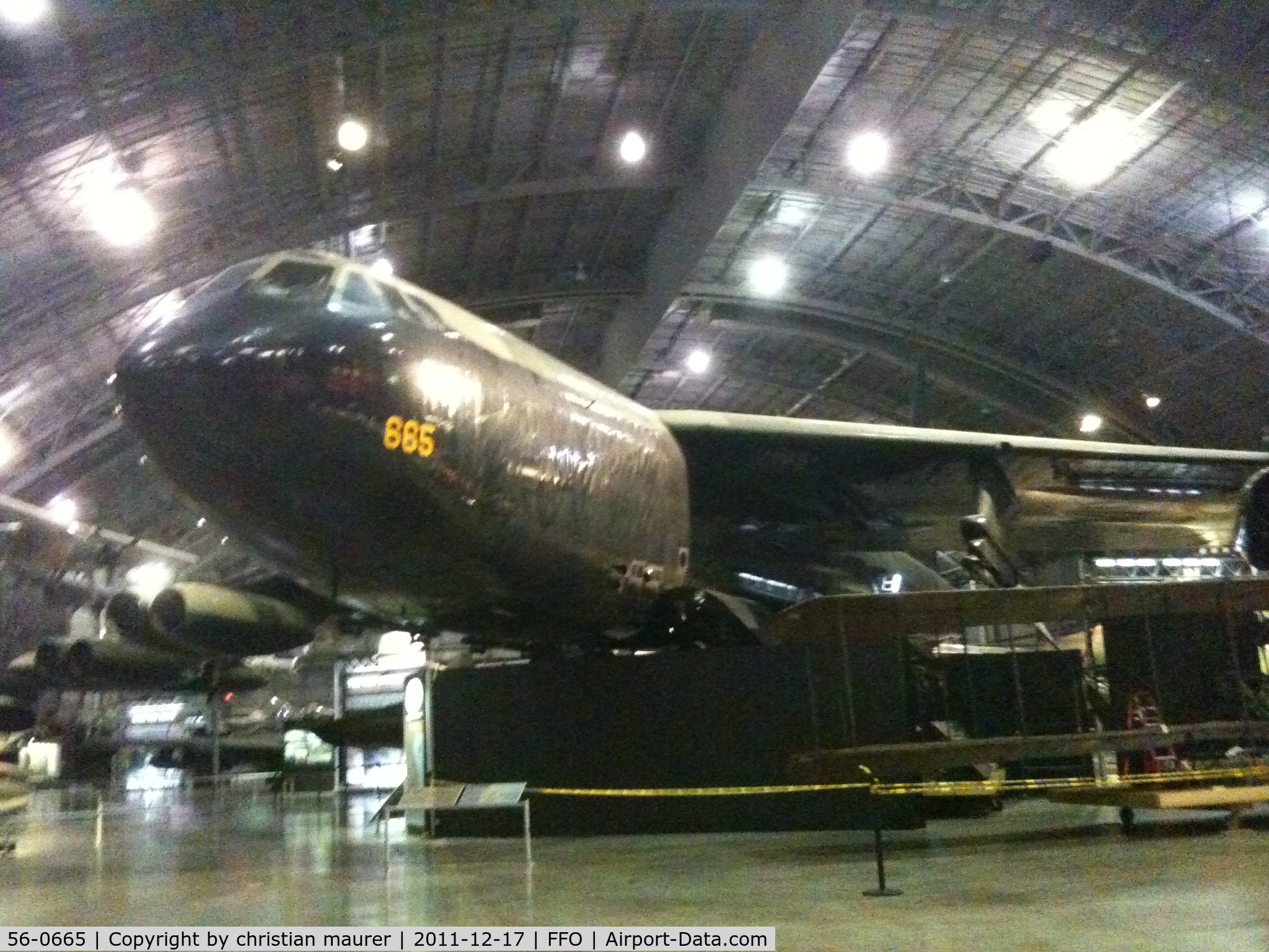 56-0665, 1956 Boeing B-52D-30-BW Stratofortress C/N 464036, B-52