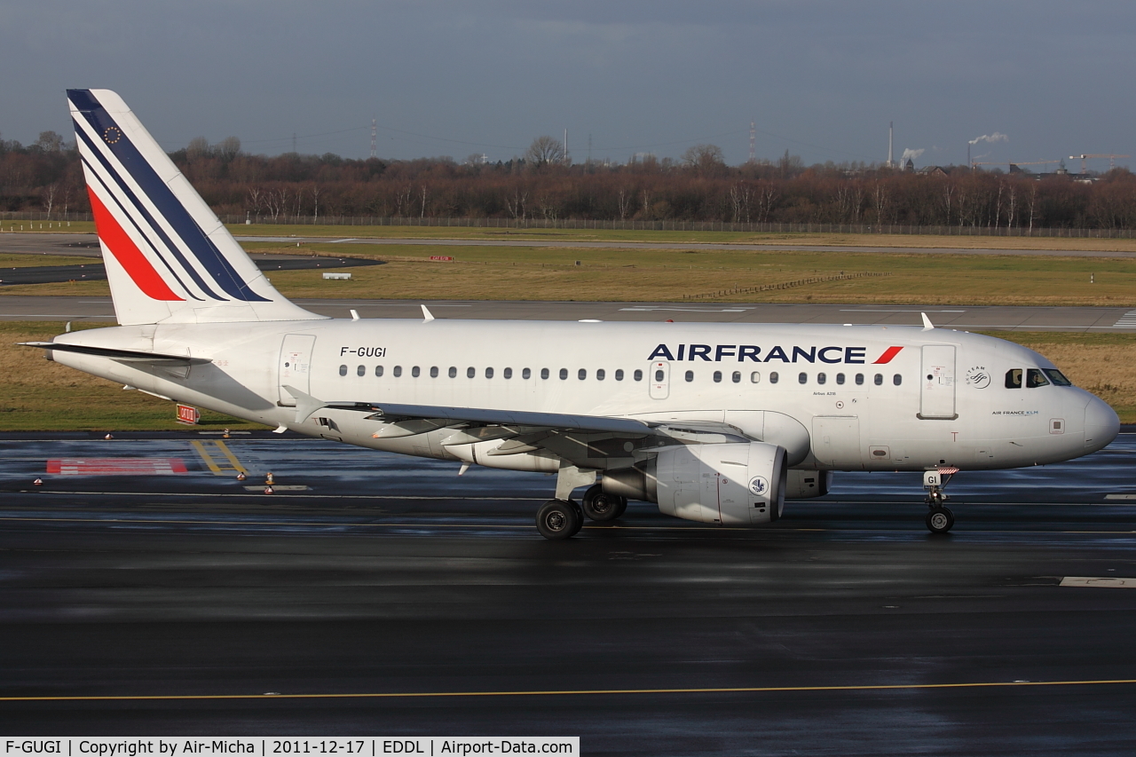 F-GUGI, 2004 Airbus A318-111 C/N 2350, Air France, Airbus A318-111, CN: 2350