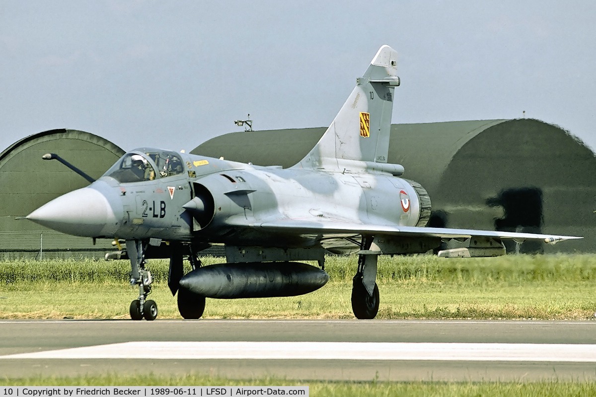 10, Dassault Mirage 2000C C/N 10, ready for departure