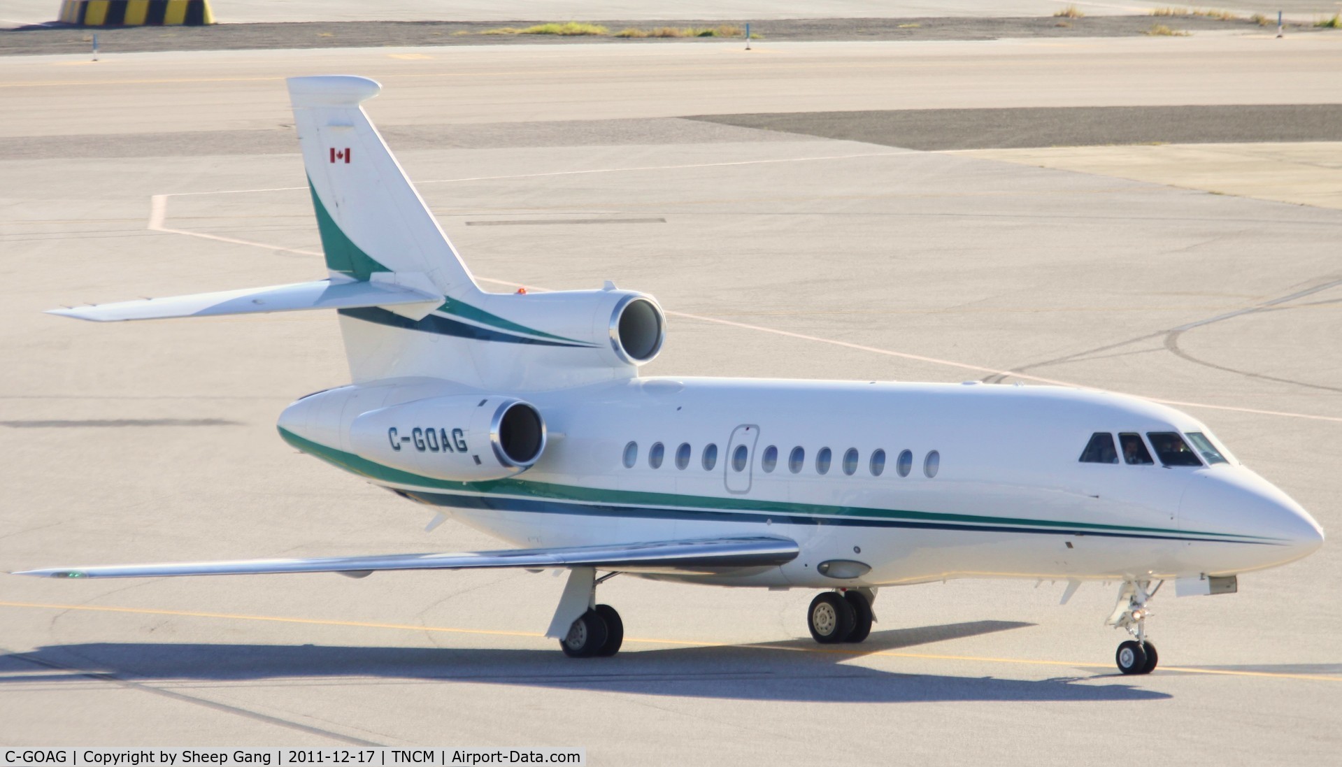 C-GOAG, 1997 Dassault Falcon 900EX C/N 15, C_GOAG at TNCM