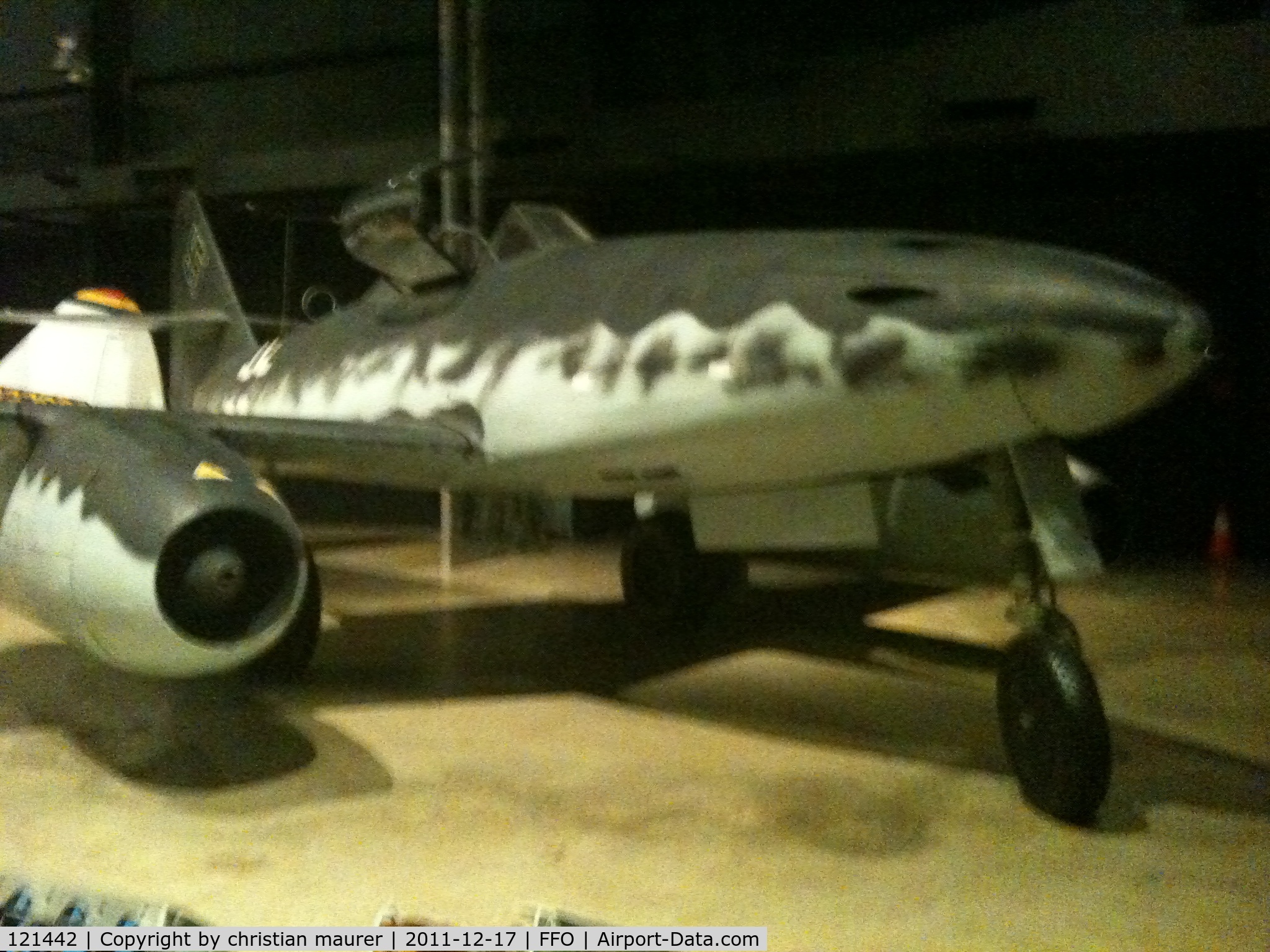 121442, Messerschmitt Me-262A Schwalbe C/N 501232, me-262a