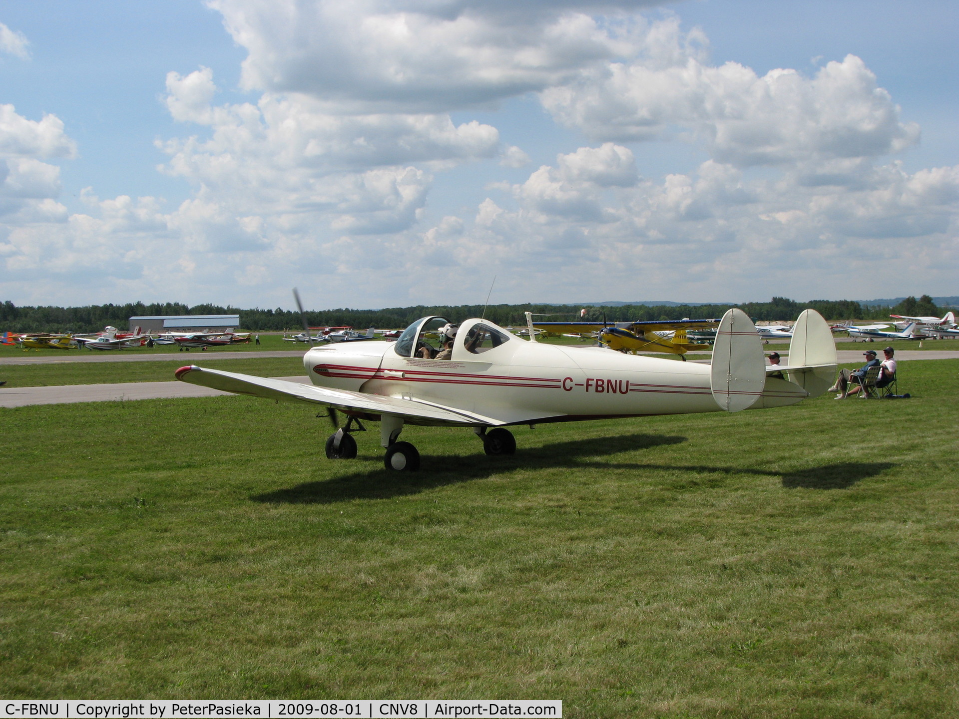 C-FBNU, 1946 Erco 415C Ercoupe C/N 3525, Edenvale Fly-in