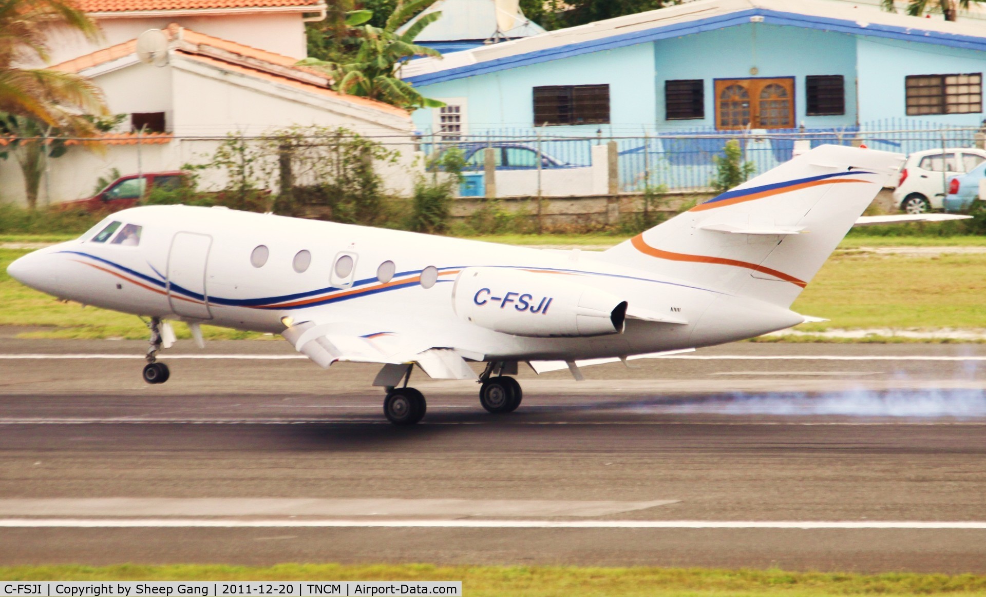 C-FSJI, 1977 Dassault Falcon (Mystere) 20F-5 C/N 373, C-FSJI