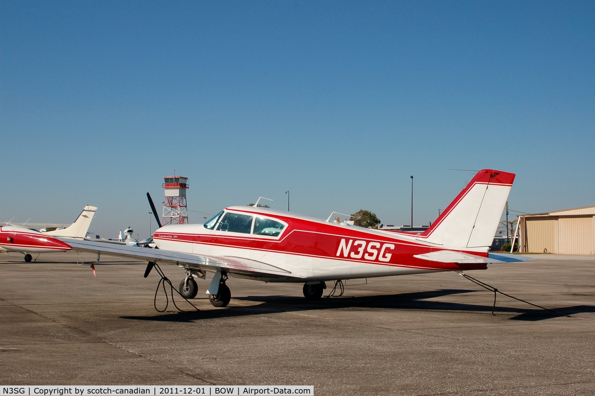 N3SG, 1960 Piper PA-24-250 Comanche C/N 24-2036, 1960 Piper PA-24-250 Comanche N3SG at Bartow Municipal Airport, Bartow, FL