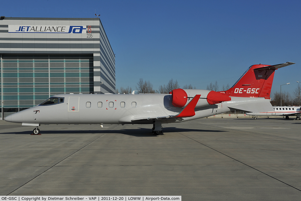 OE-GSC, Learjet 60XR C/N 60-322, Learjet 60