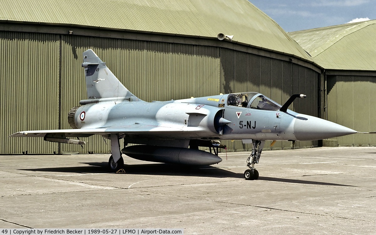 49, Dassault Mirage 2000-5F C/N 225, static display