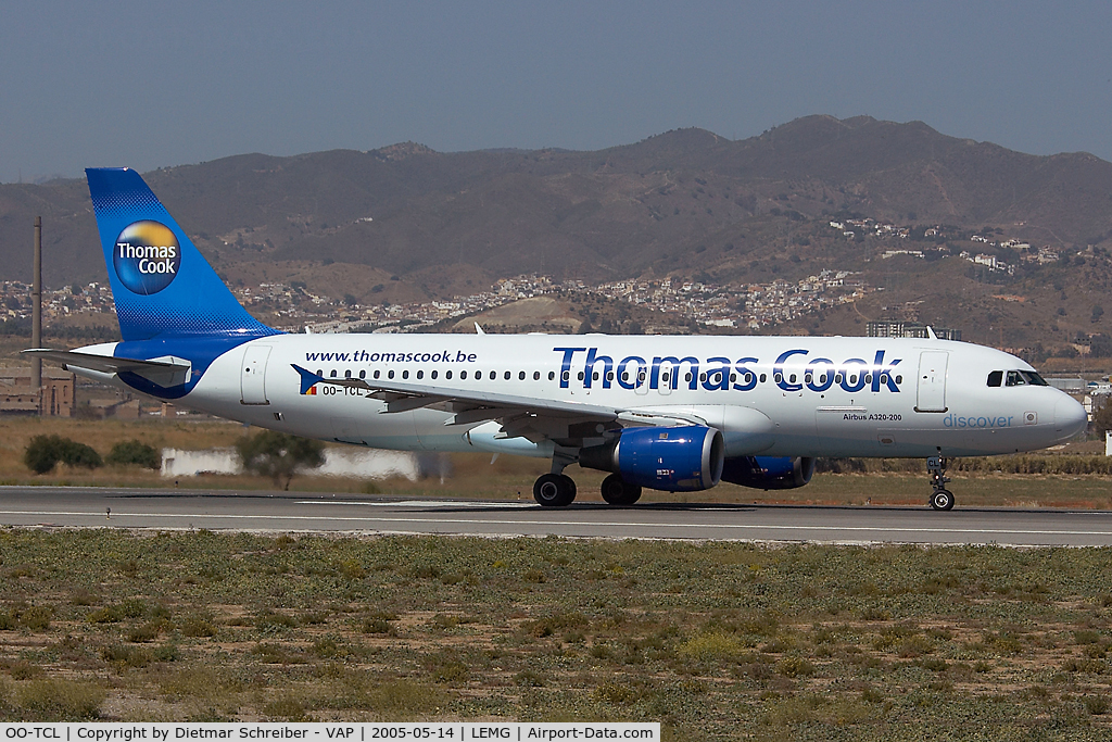OO-TCL, 1994 Airbus A320-212 C/N 436, Thomas Cook Airbus 320