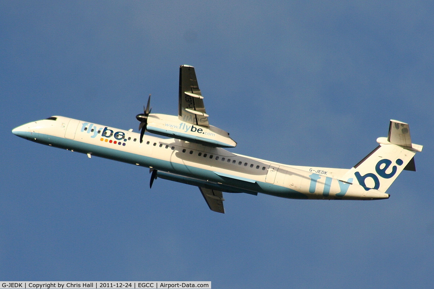 G-JEDK, 2002 De Havilland Canada DHC-8-402Q Dash 8 C/N 4065, flybe