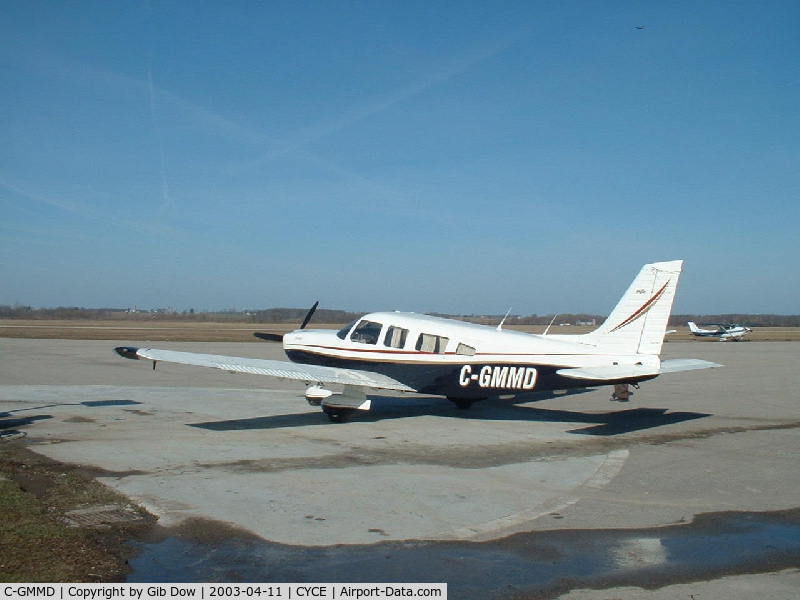 C-GMMD, 1980 Piper PA-32-301 Saratoga C/N 32-8006022, Aircraft freshly painted in 2003
