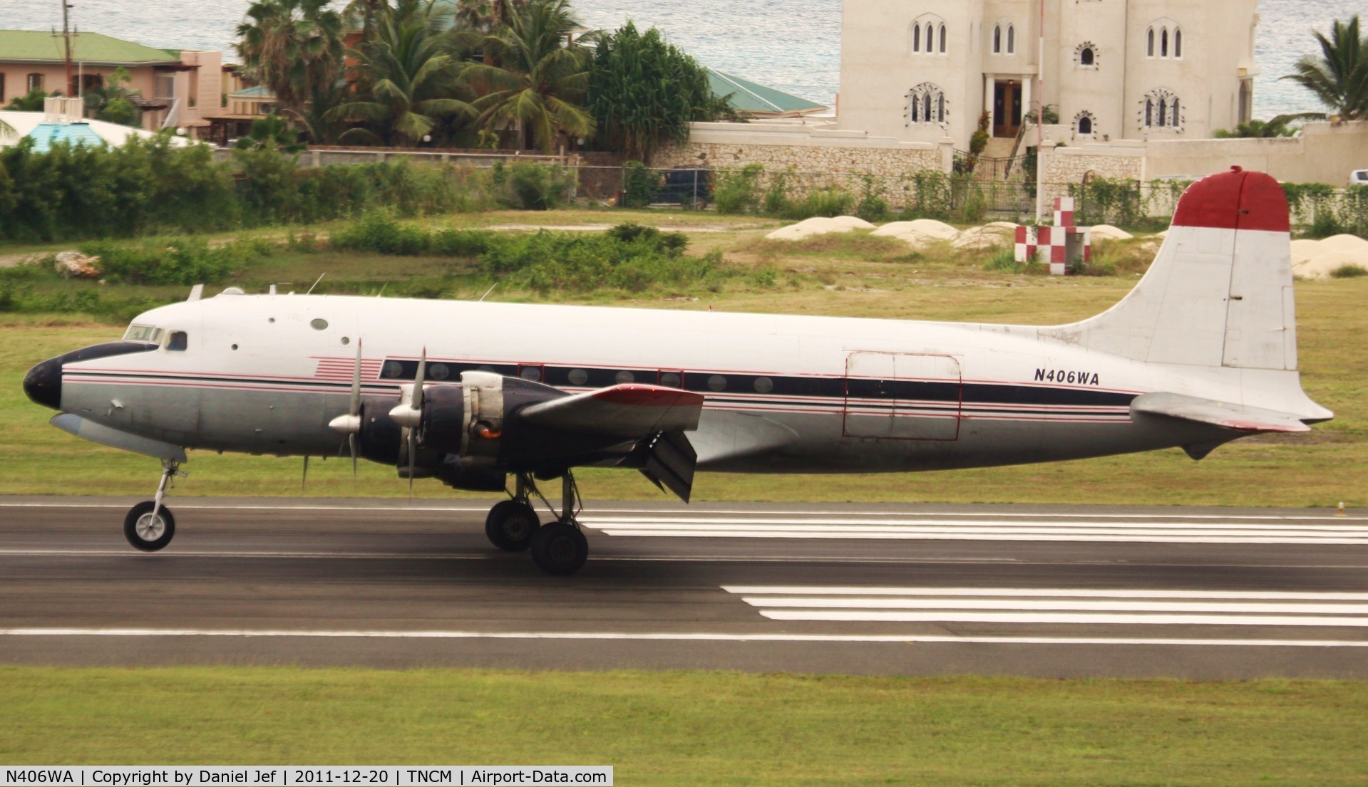 N406WA, Douglas C-54G (DC4-ME2) Skymaster C/N DO338, N406WA