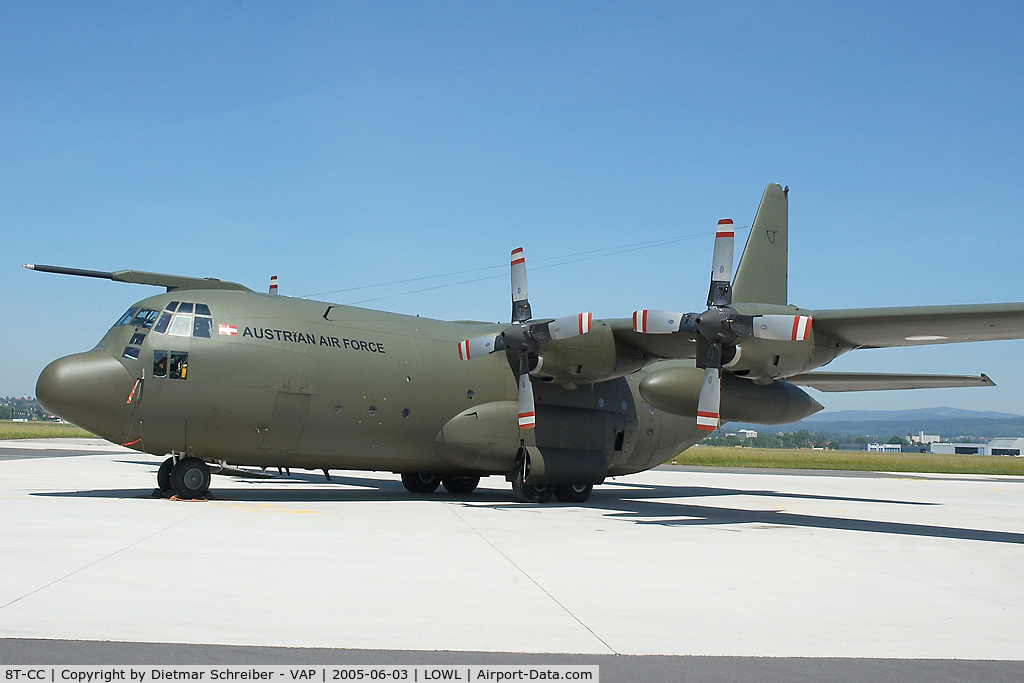 8T-CC, 1967 Lockheed C-130K Hercules C.1 C/N 382-4257, Austrian Air Force C130 Hercules