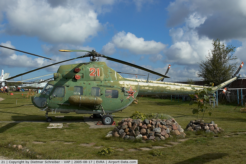 21, Mil Mi-2 C/N 513219103, Russian Air Force Mil Mi2