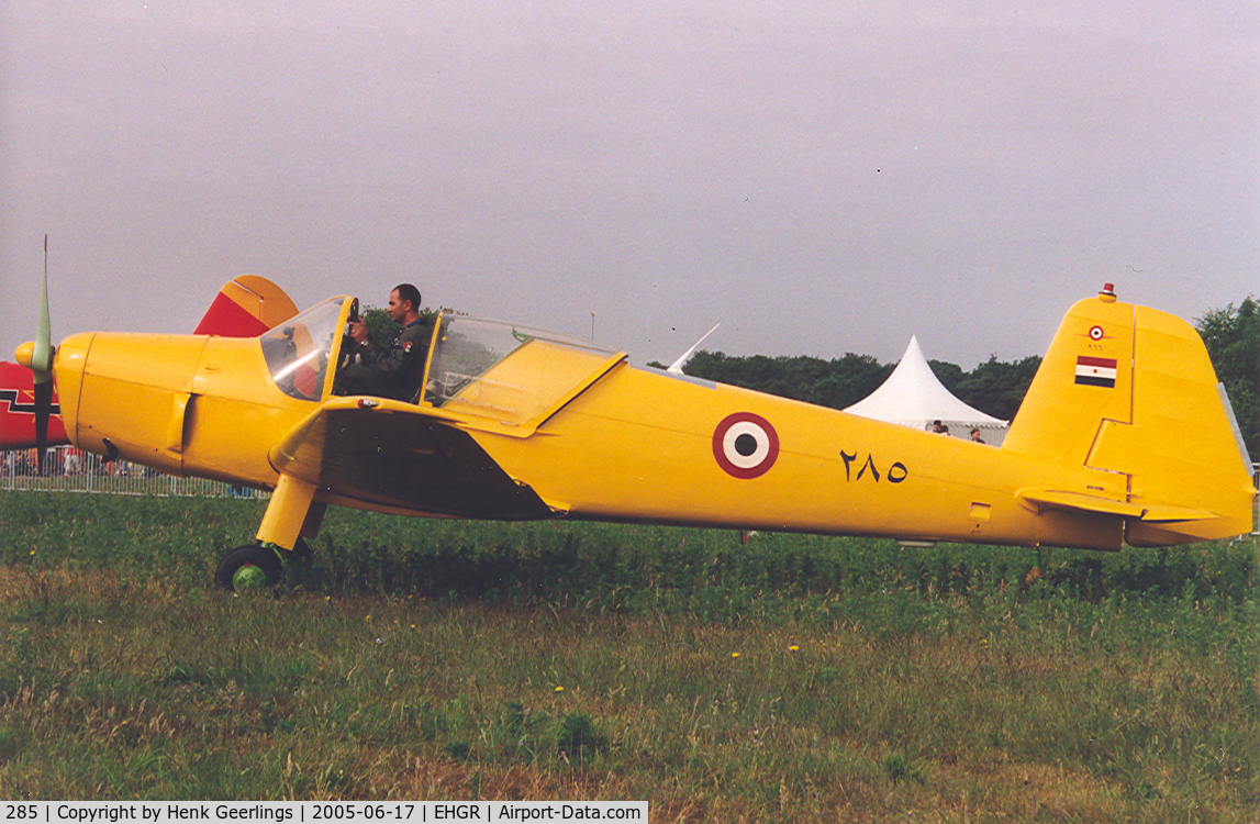 285, Gomhouriya mark 8 C/N 266, Egypt Airforce at Dutch AF Openday at Gilze Rijen AFB , June 2005