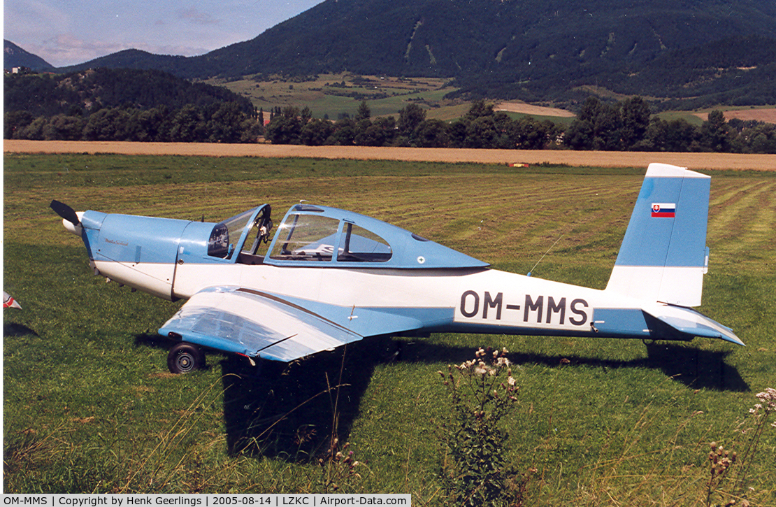 OM-MMS, Orlican L-40 Meta Sokol C/N 150305, Aero Club Ruzomberok , Slovakia