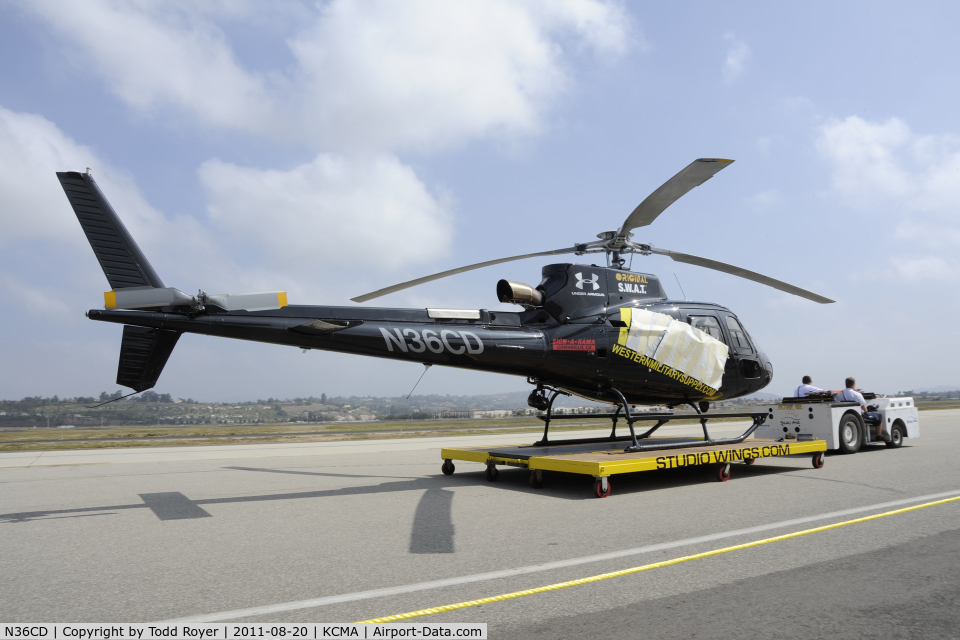 N36CD, 2009 Eurocopter AS-350B-3 Ecureuil Ecureuil C/N 4657, Camarillo Airport