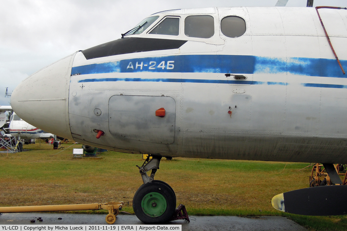 YL-LCD, 1967 Antonov An-24B C/N 77303902, At the Aviomuzejs, Riga (ex CCCP-46400)