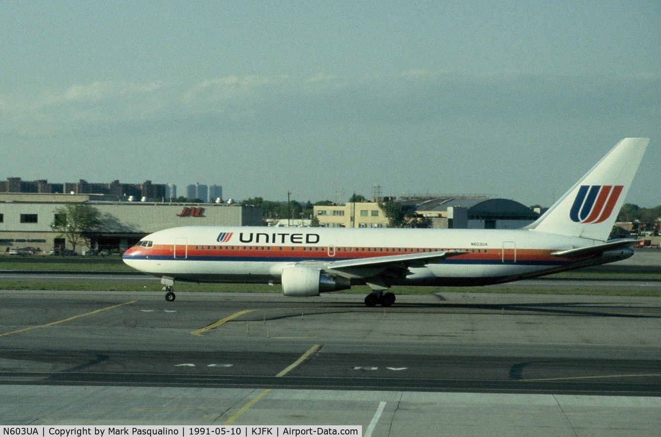 N603UA, 1983 Boeing 767-222 C/N 21864, Boeing 767-200