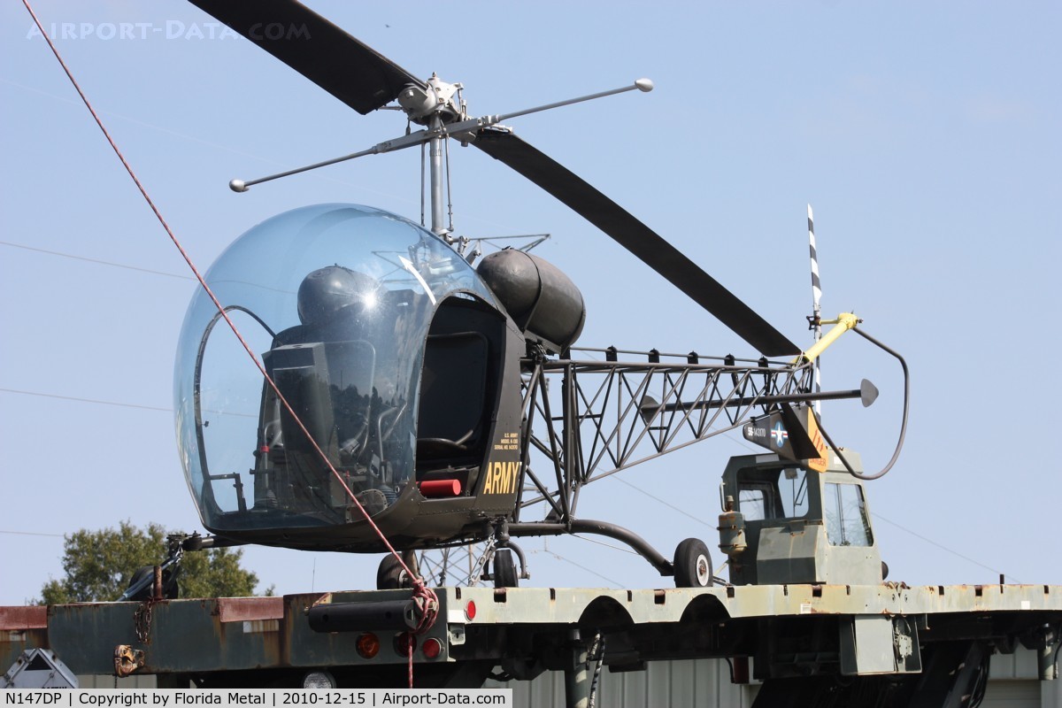 N147DP, 1956 Bell 47G C/N 1685, UH-13 at Armed Forces Museum Largo FL