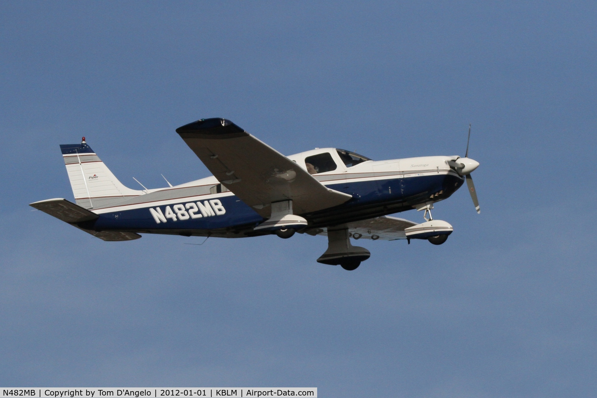 N482MB, 1984 Piper PA-32-301 Saratoga C/N 32-8406015, 1984 Piper PA-21-301