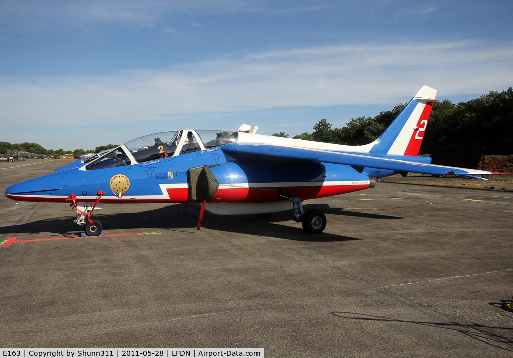 E163, Dassault-Dornier Alpha Jet E C/N E163, Re-registered as F-TERE and seen during Rochefort Open Day...