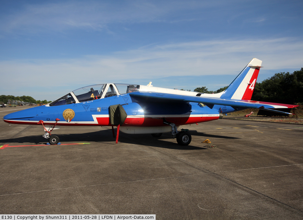 E130, Dassault-Dornier Alpha Jet E C/N E130, Seen during Rochefort Open Day...
