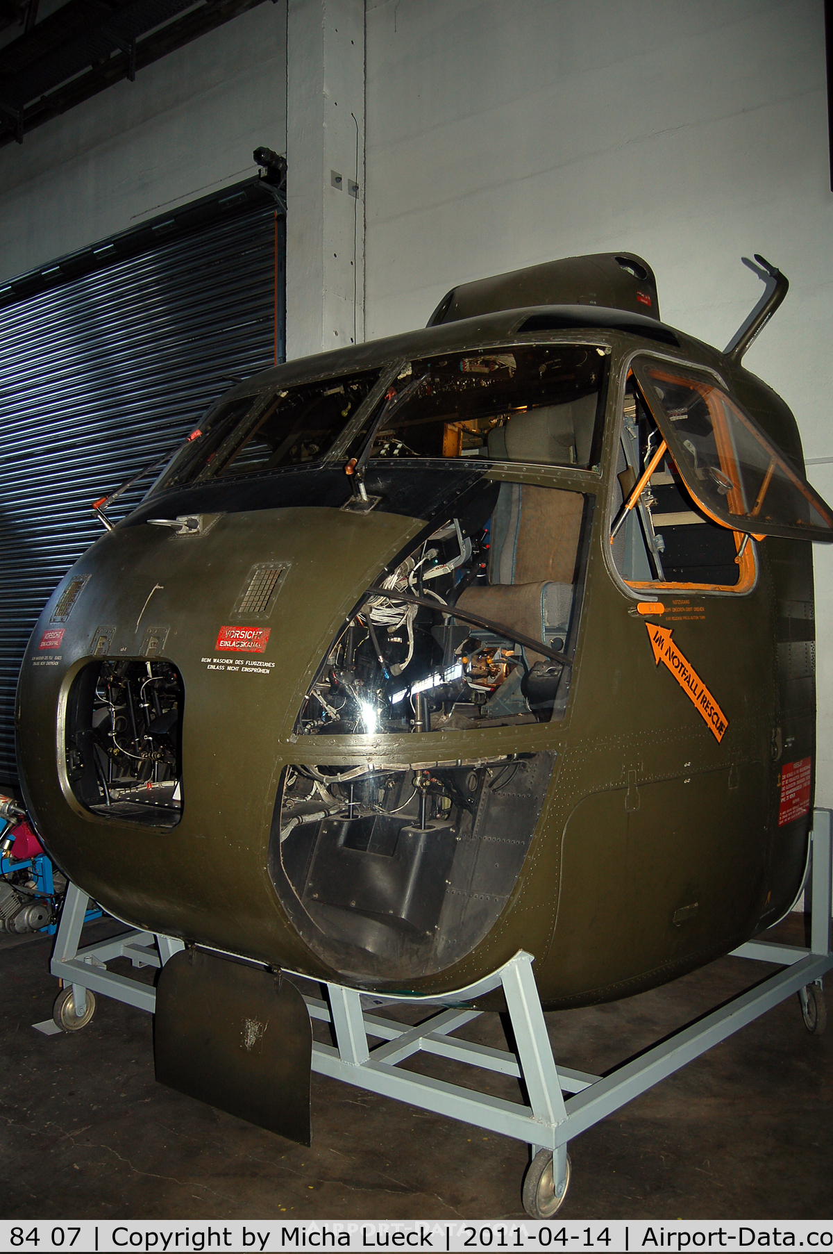 84 07, Sikorsky (VFW-Fokker) CH-53G C/N V65-005, Museum für Luftfahrt und Technik, Wernigerode, Germany