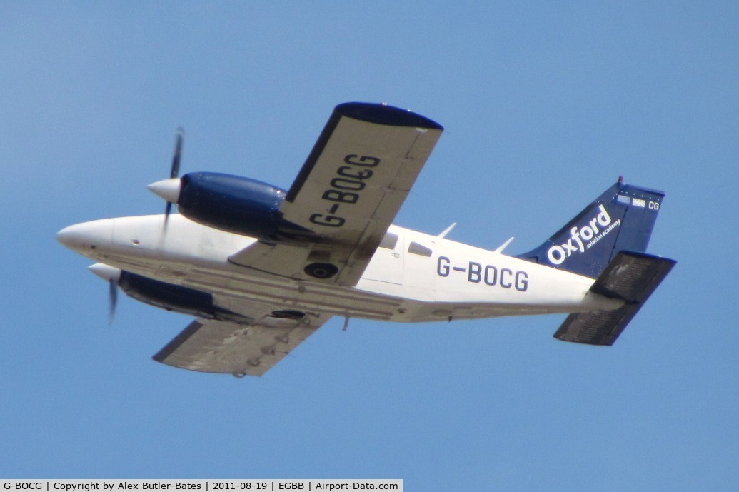 G-BOCG, 1978 Piper PA-34-200T Seneca II C/N 34-7870359, Doing missed approaches