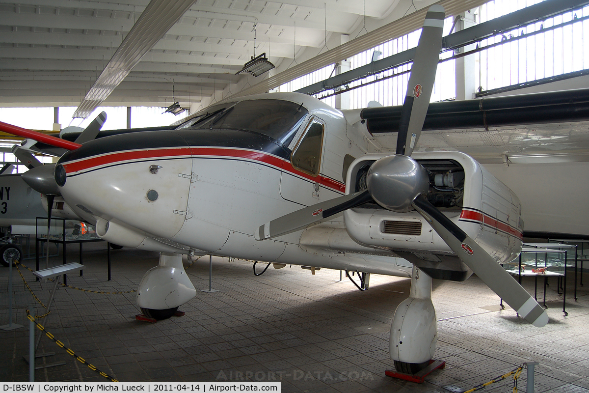 D-IBSW, Dornier Do-28D-1 Skyservant C/N 4033, Museum für Luftfahrt und Technik, Wernigerode, Germany