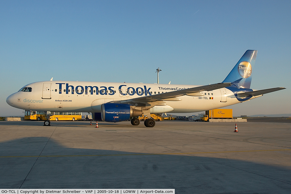 OO-TCL, 1994 Airbus A320-212 C/N 436, Thomas Cook Airbus 320