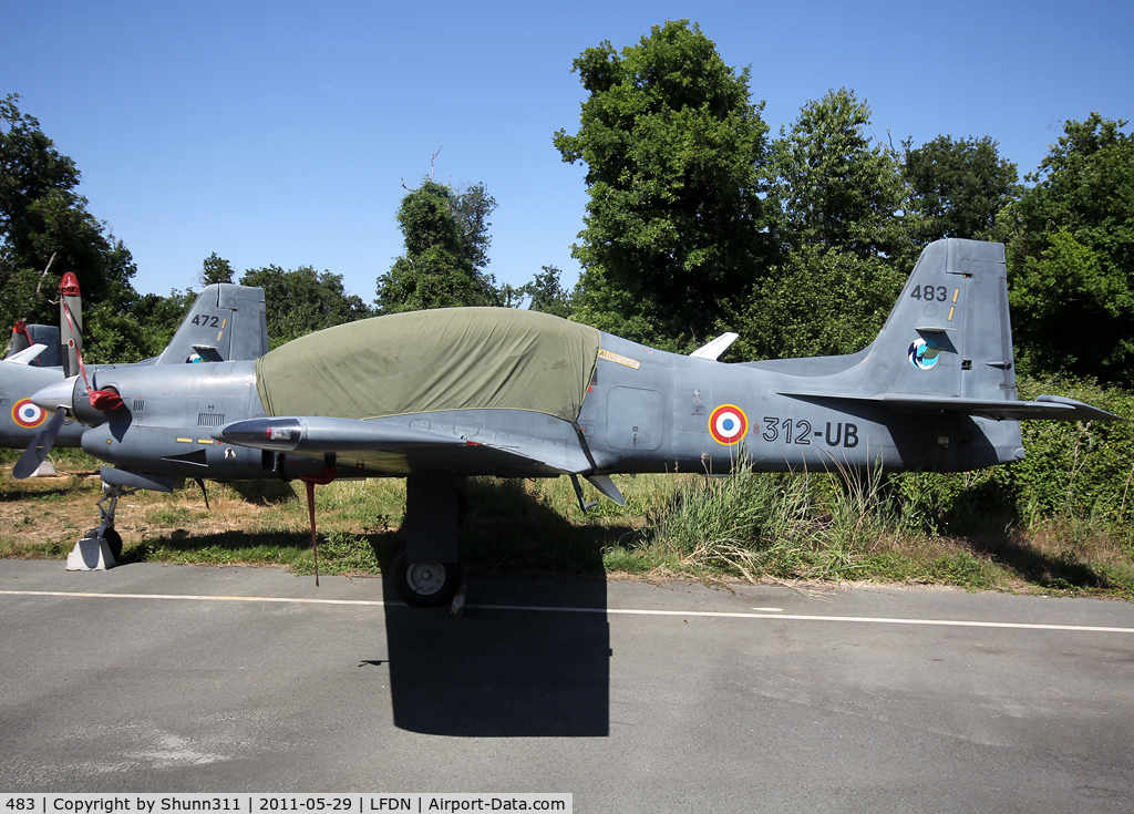 483, Embraer EMB-312F Tucano C/N 312483, Stored...