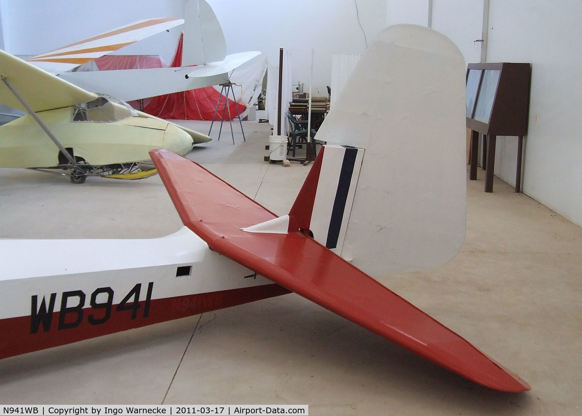 N941WB, 1949 Slingsby T-21B Sedbergh TX.1 C/N 608, Slingsby T-21B Sedbergh at the Southwest Soaring Museum, Moriarty, NM