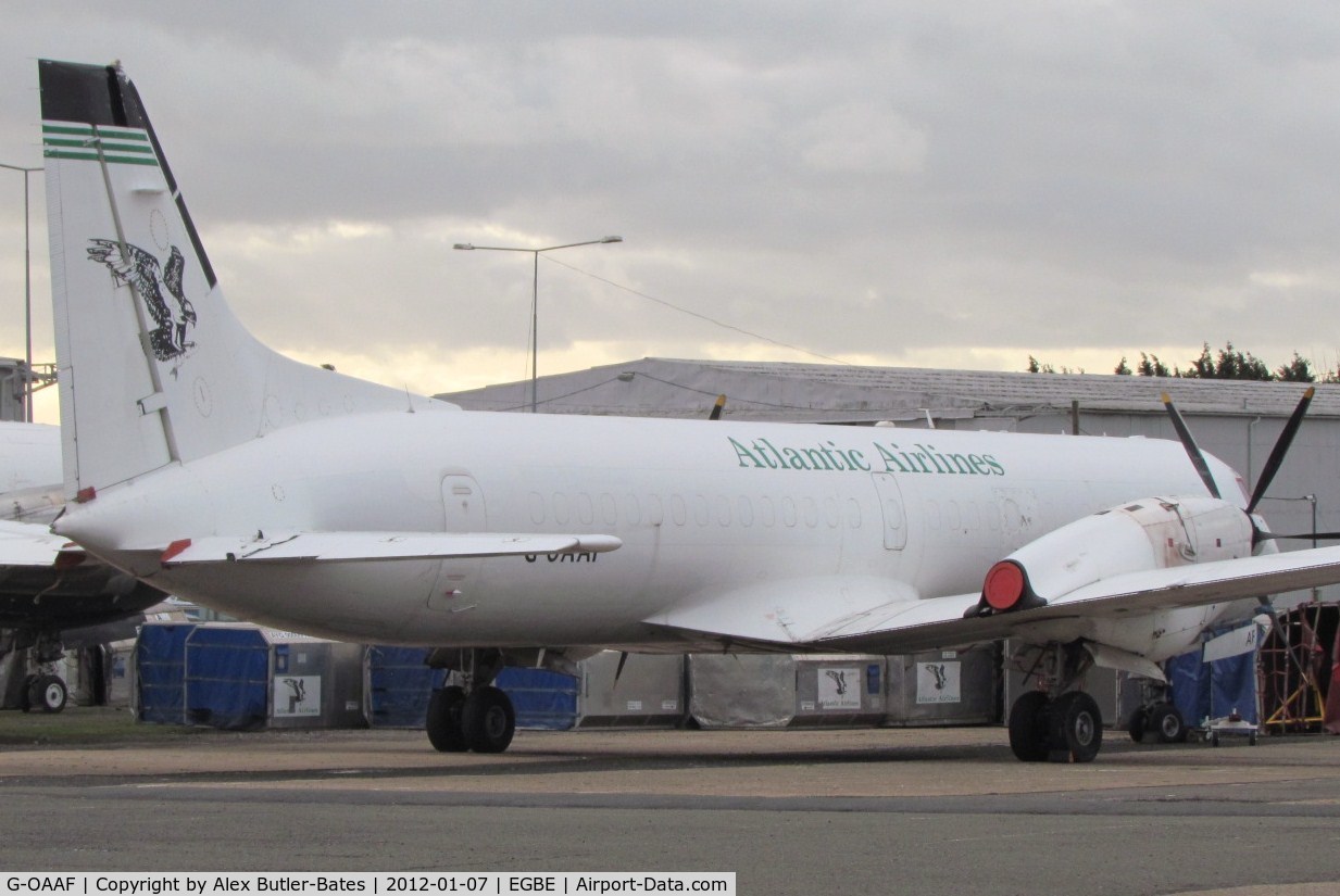 G-OAAF, 1990 British Aerospace ATP C/N 2029, Stored