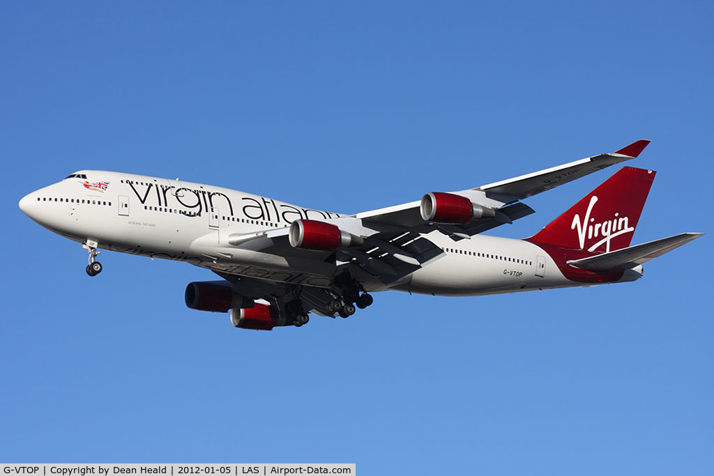 G-VTOP, 1997 Boeing 747-4Q8 C/N 28194, Virgin Atlantic 