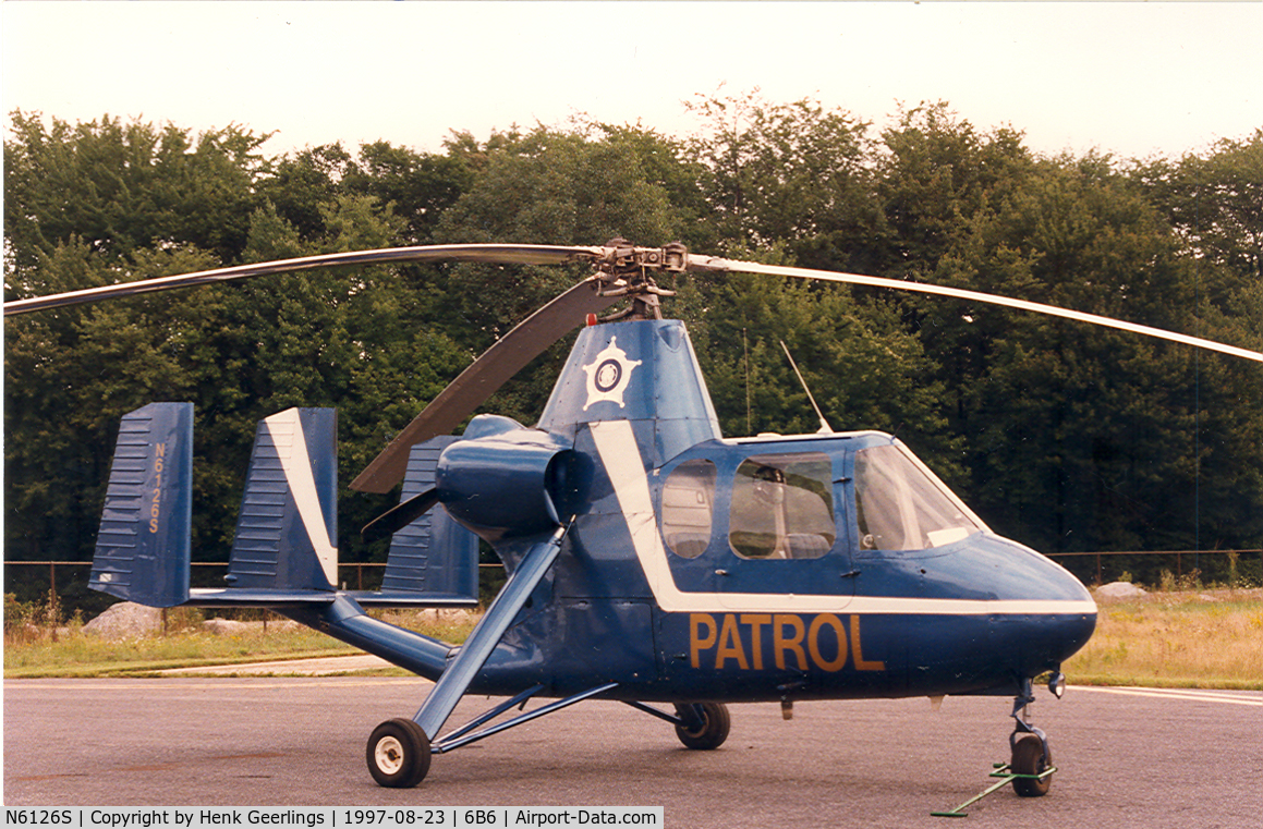 N6126S, 1965 Air & Space America Inc 18A C/N 18-32, Ursin Air. ;  State Police