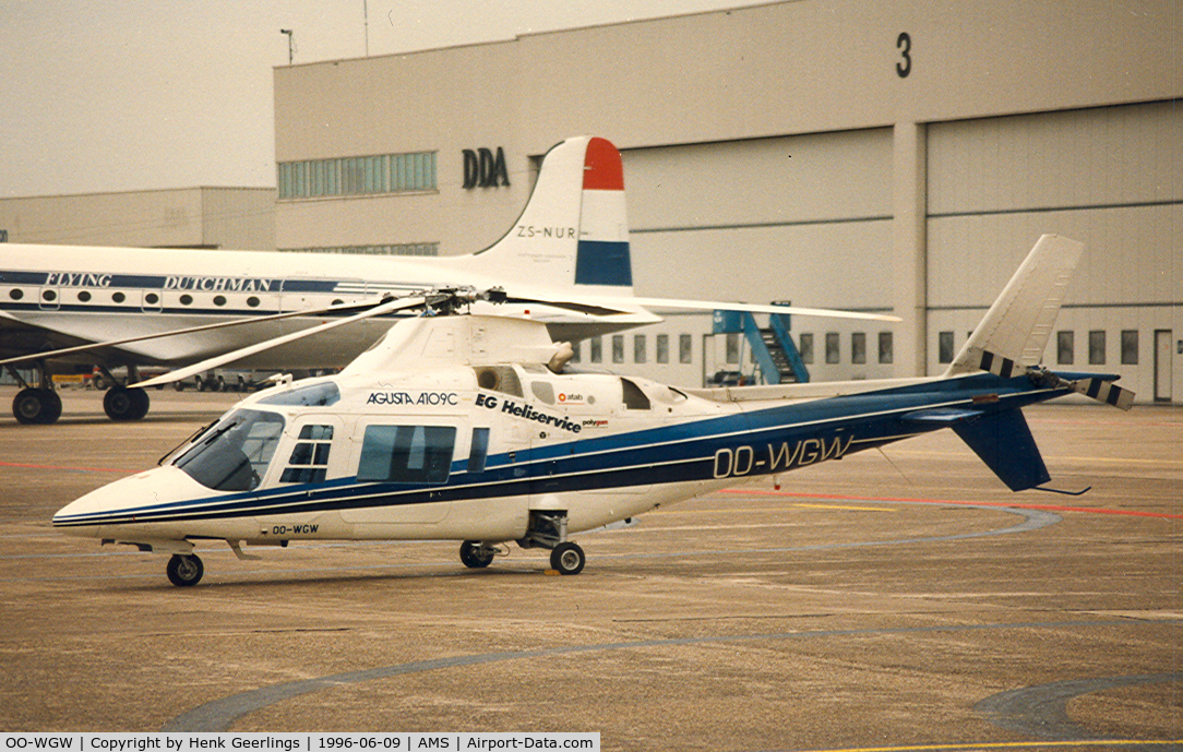 OO-WGW, Agusta A-109C C/N 7647, EG Heliservice