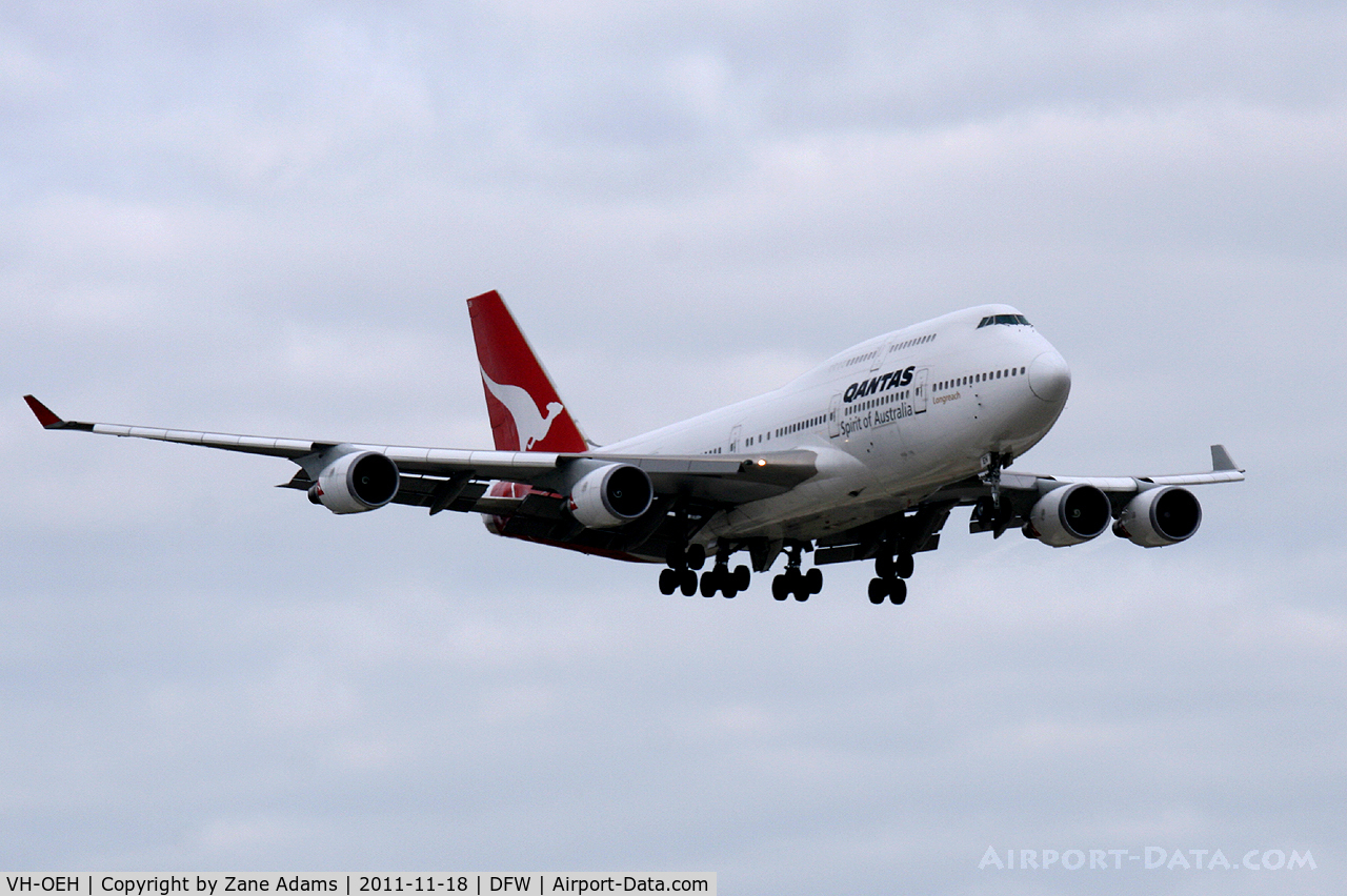 VH-OEH, 2003 Boeing 747-438/ER C/N 32912, Qantas 747 