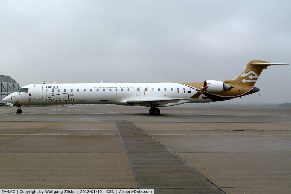 5A-LAC, 2007 Bombardier CRJ-900ER (CL-600-2D24) C/N 15122, visitor